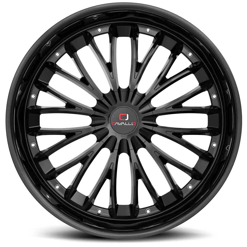 Cavallo Wheels CLV-34 18X8 4X100 Nano Chrome miniature 2