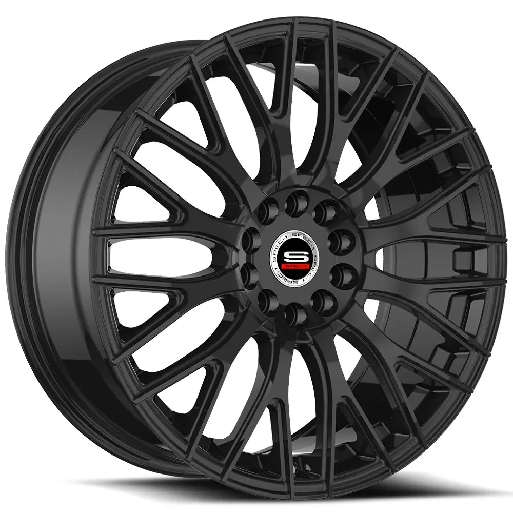 SPEC-1 Wheels SP-55 17X7.5 5X110 / 5X114.3 ET 42mm Gloss Black
