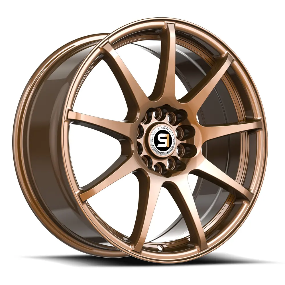 SPEC-1 Wheels SP-67 17X7 5X100 / 5X114.3 ET 42mm Gloss Bronze