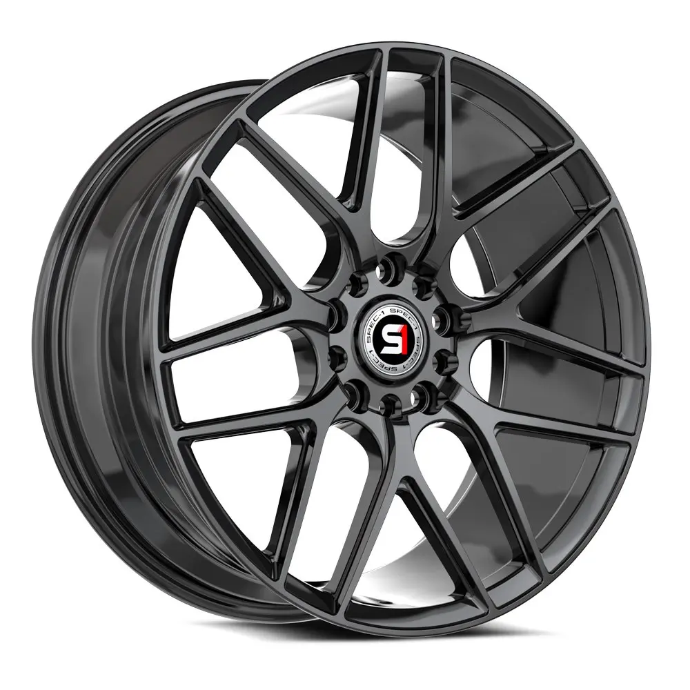 SPEC-1 Wheels SP-78 17X7.5 5X100 / 5X114.3 ET 35mm Gloss Black