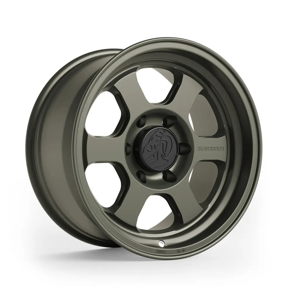 Blackhorn Offroad AR6 17X9 6X139.7 ET 0mm Olive Drab Green
