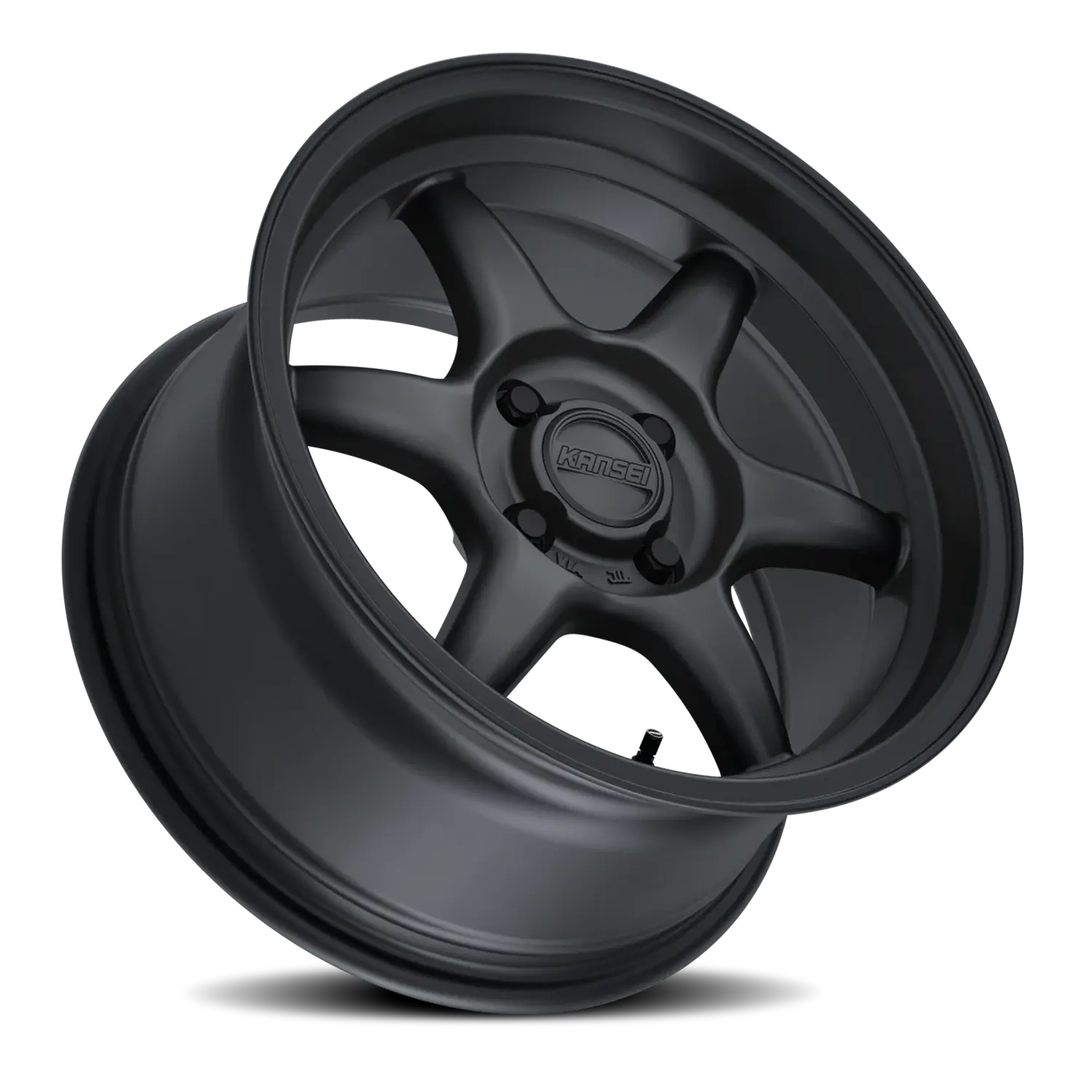 Kansei Tandem K11SB 15X7 4X100 ET 25mm Satin Black