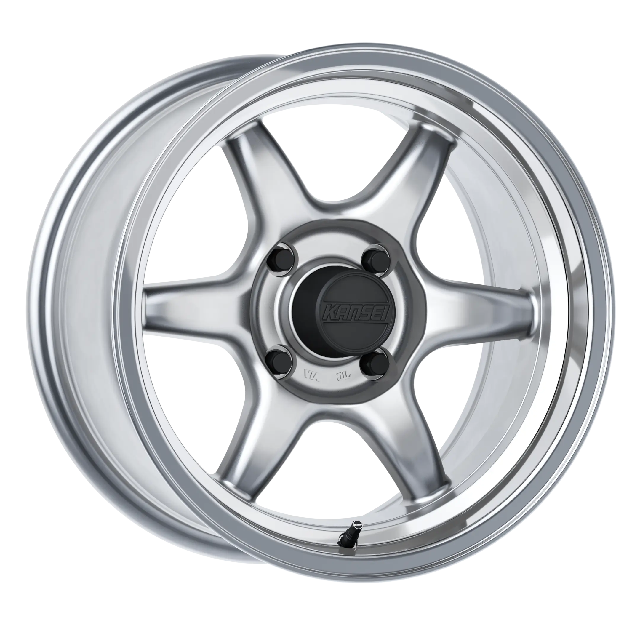 Kansei Off Road Tandem K11H 15X7 4X100 ET 25mm Hyper Silver