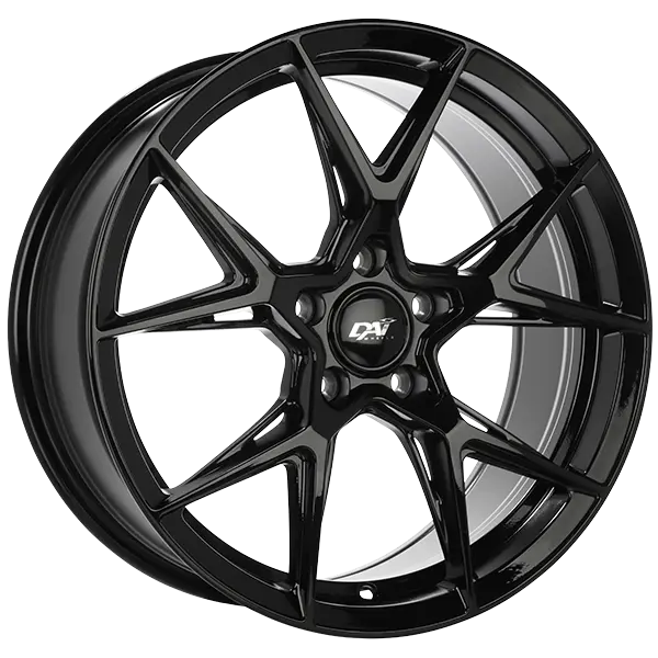DAI Wheels Gravity 18X8.0 5x114.3 42mm Gloss Black - image principale du produit