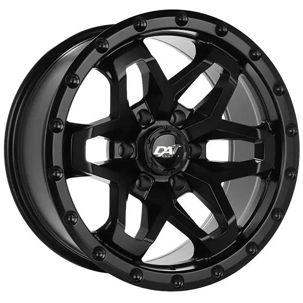 DAI Wheels Blitz 17X9.0 6x139.7 -15mm Satin Black - image principale du produit