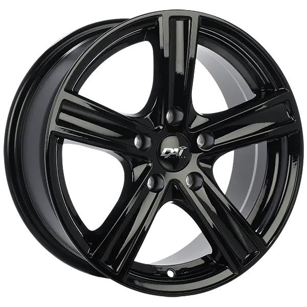 DAI Wheels OE1 16X7 5X100 ET 38mm Gloss Black - main product image