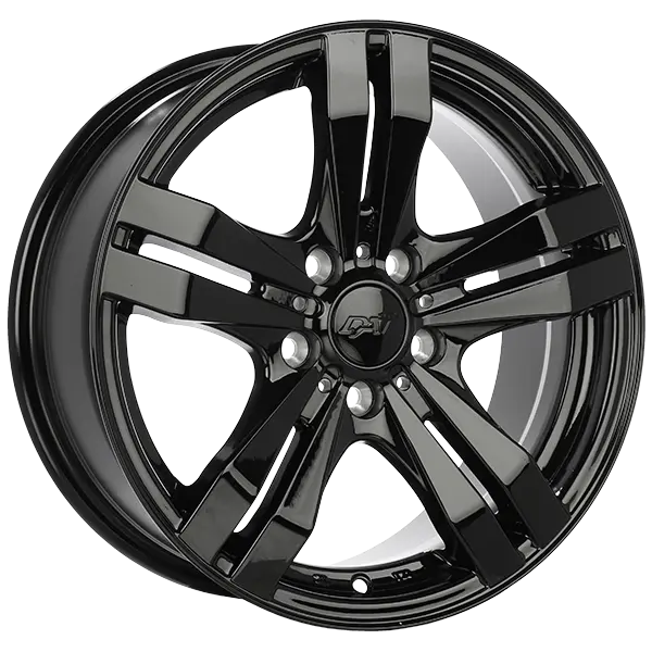 DAI Wheels Target 15X6.5 5x100 38mm Gloss Black - image principale du produit