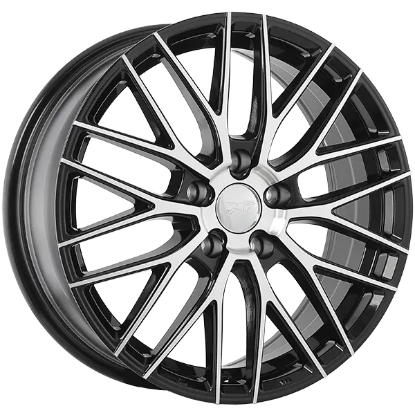 DAI Wheels Rennsport 17X7 5X114.3 ET 45mm Gloss Black - Machined Face