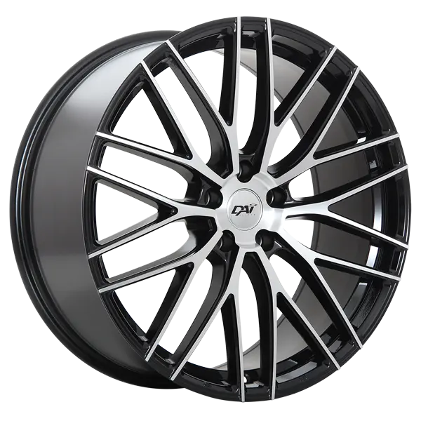 DAI Wheels Rennsport 18X8.0 5x114.3 45mm Gloss Black - Machined Face - image principale du produit