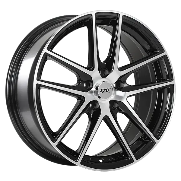 DAI Wheels Level 14X6.0 4x100 38mm Gloss Black - Machined Face - main product image