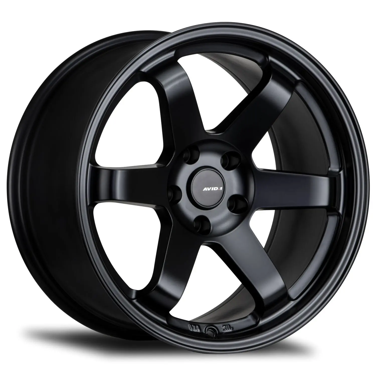 Avid.1 AV-06 18X9.5 5X114.3 38mm Matte Black - image principale du produit