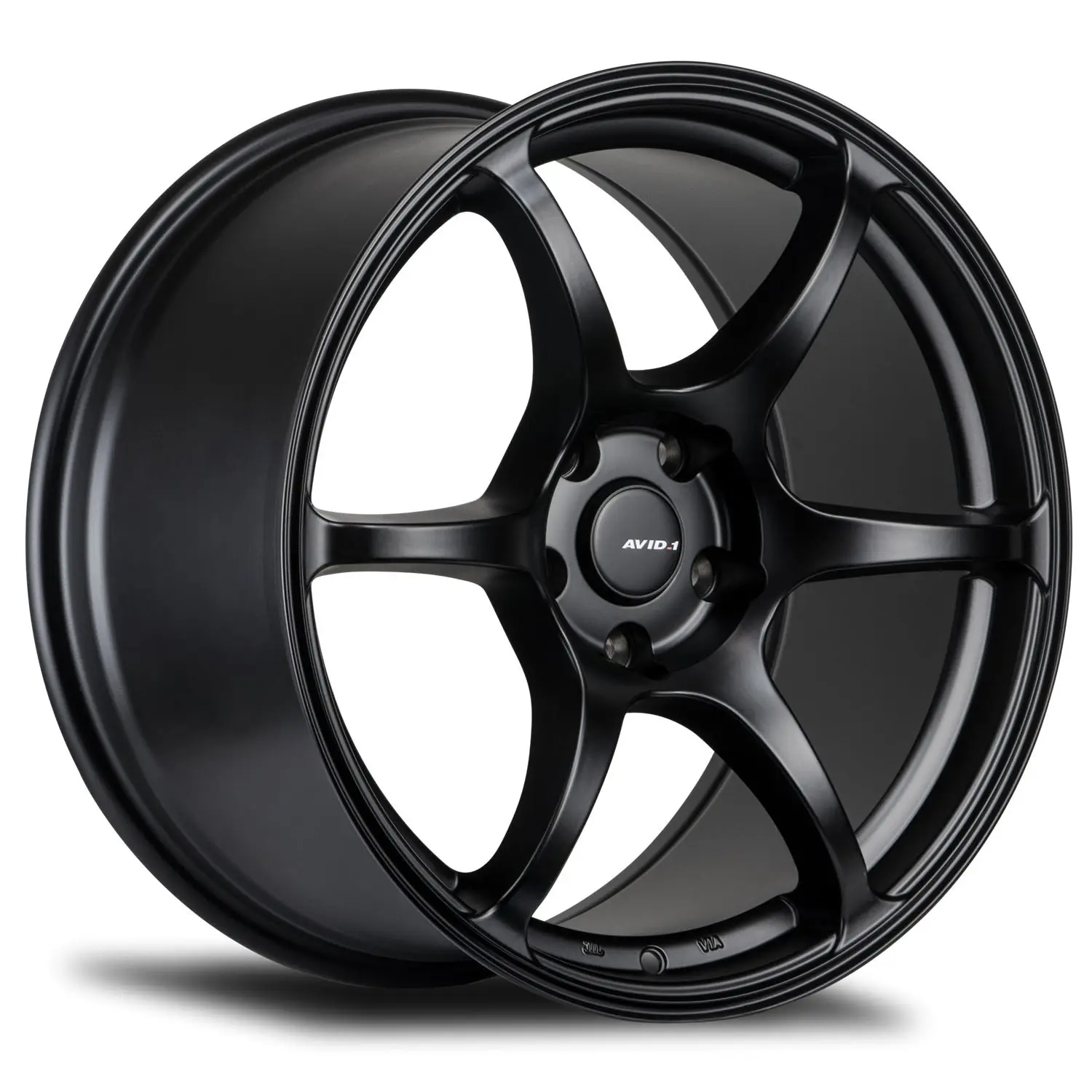 Avid.1 AV-26 17X8 5X114.3 35mm Matte Black - image principale du produit