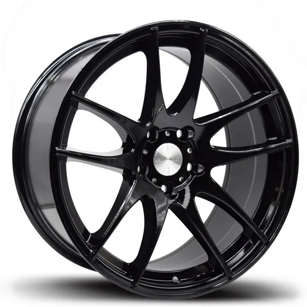 Avid.1 AV-32 18X9.5 5X114.3 35mm Gloss Black - main product image