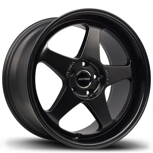 Avid.1 AV-42 18X9.5 5X114.3 35mm Matte Black - main product image