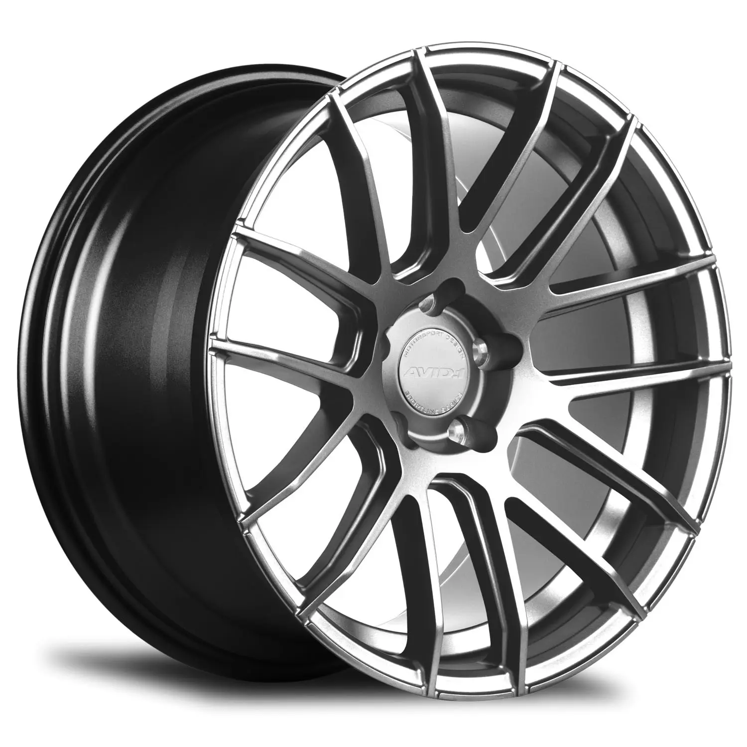 Avid.1 SL-01 17X8 5X114.3 35mm Hyper Black - image principale du produit