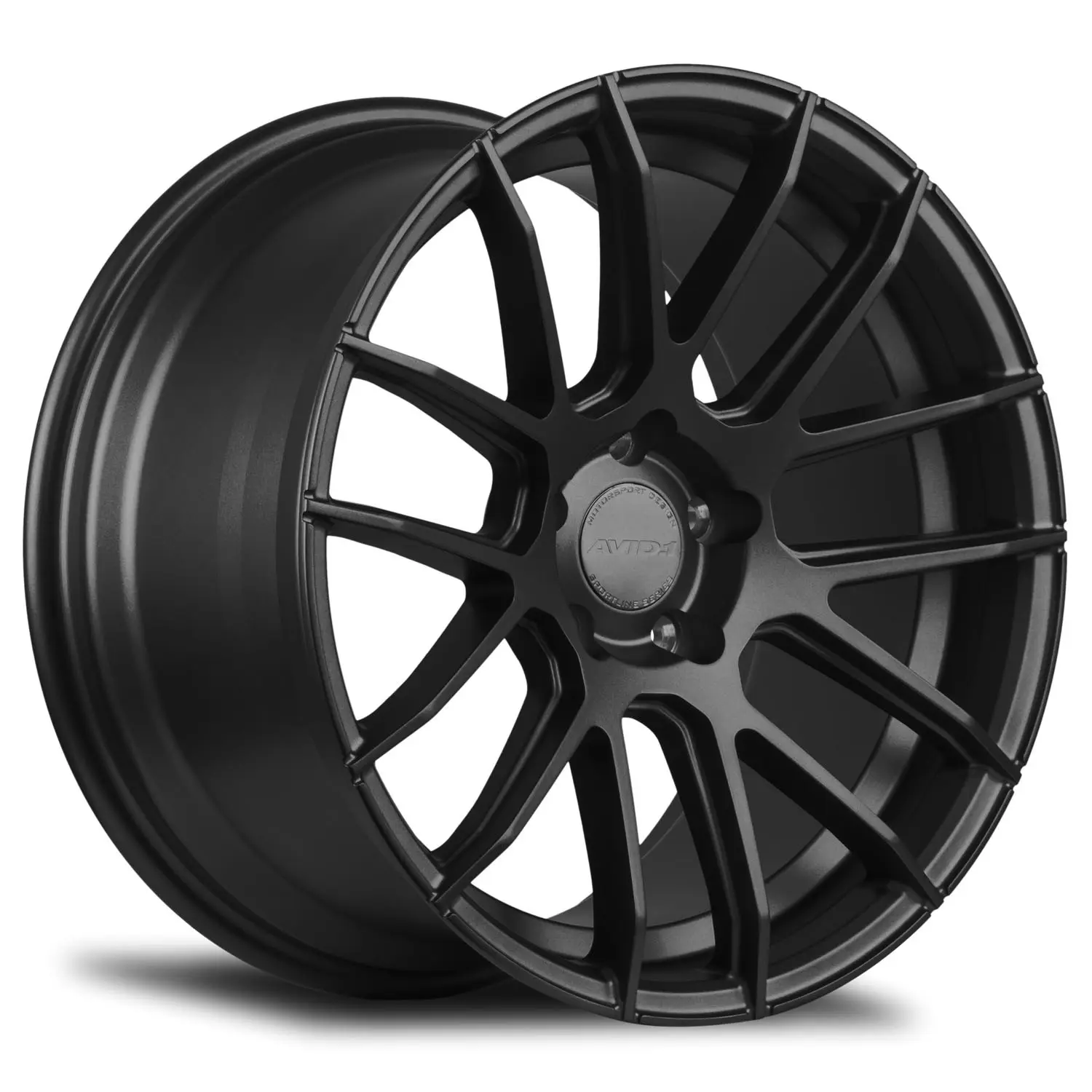 Avid.1 SL-01 17X8 5X114.3 35mm Matte Black - image principale du produit