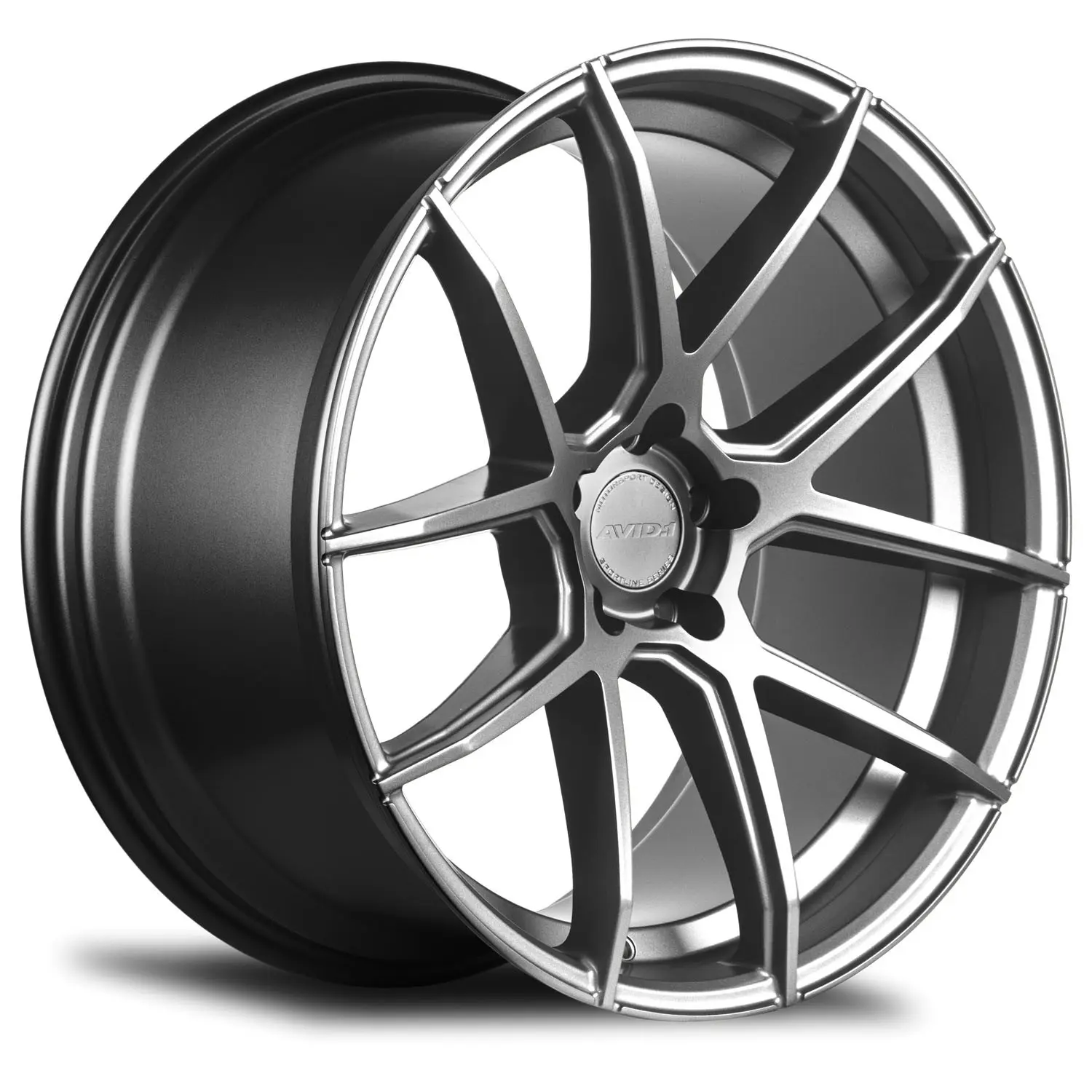 Avid.1 SL-02 17X8 5X114.3 35mm Hyper Black - image principale du produit