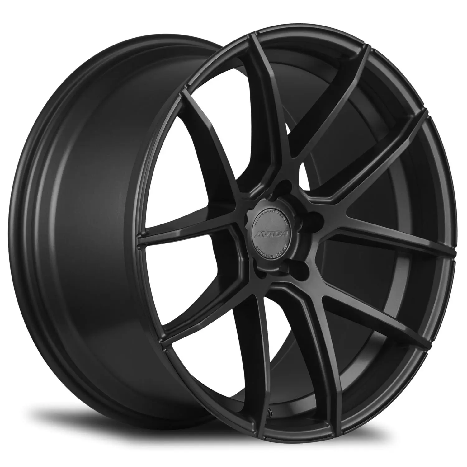 Avid.1 SL-02 17X8 5X114.3 35mm Matte Black - image principale du produit