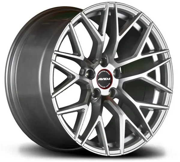Avid.1 SL-03 18X8.5 5X114.3 35mm Silver Machined Face - image principale du produit