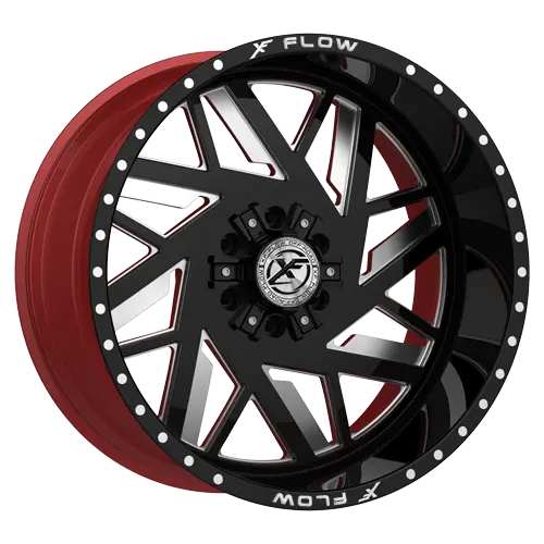 XFX FLOW XFX-306 26X12 5X127 / 5X139.7 ET -44mm Black & Red
