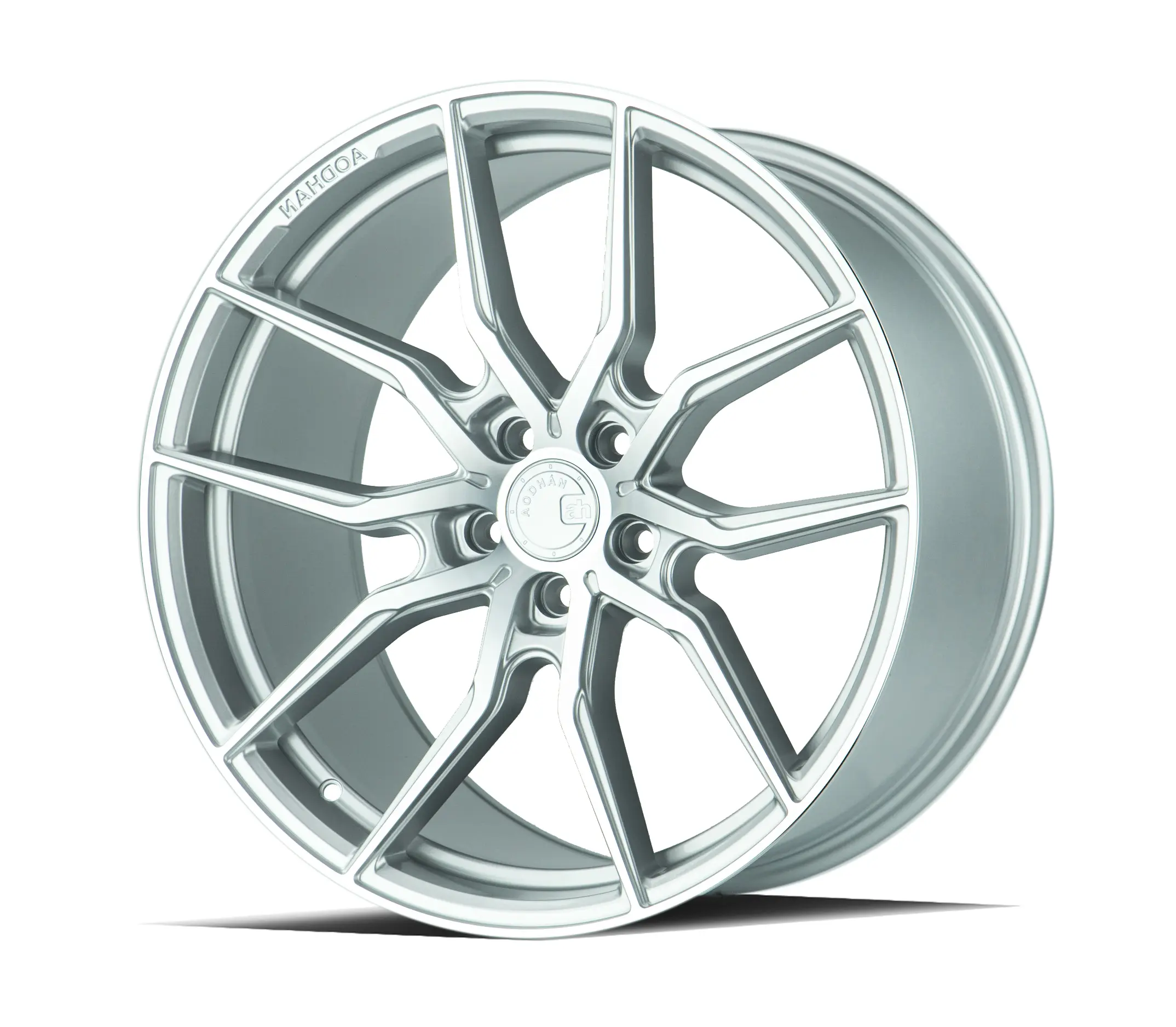 Aodhan Wheels AFF1 20X10.5 5X120 ET 35mm Gloss Silver Machined Face thumbnail 3