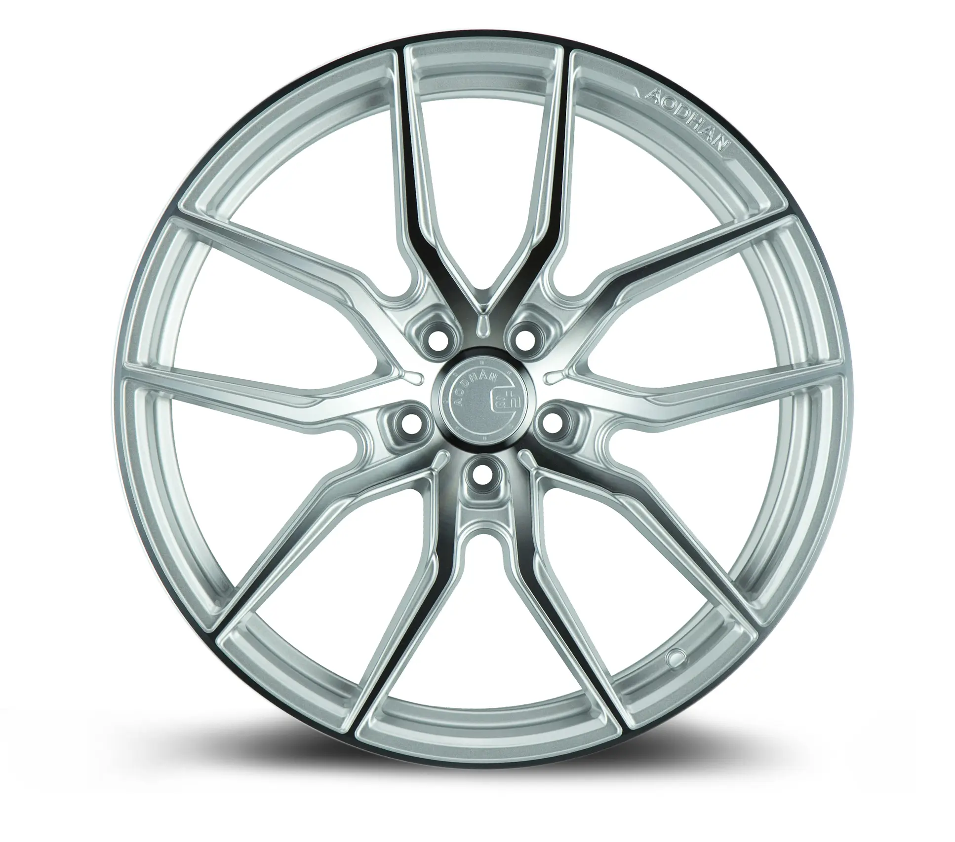 Aodhan Wheels AFF1 20X9 5X114.3 ET 32mm Gloss Silver Machined Face miniature 2