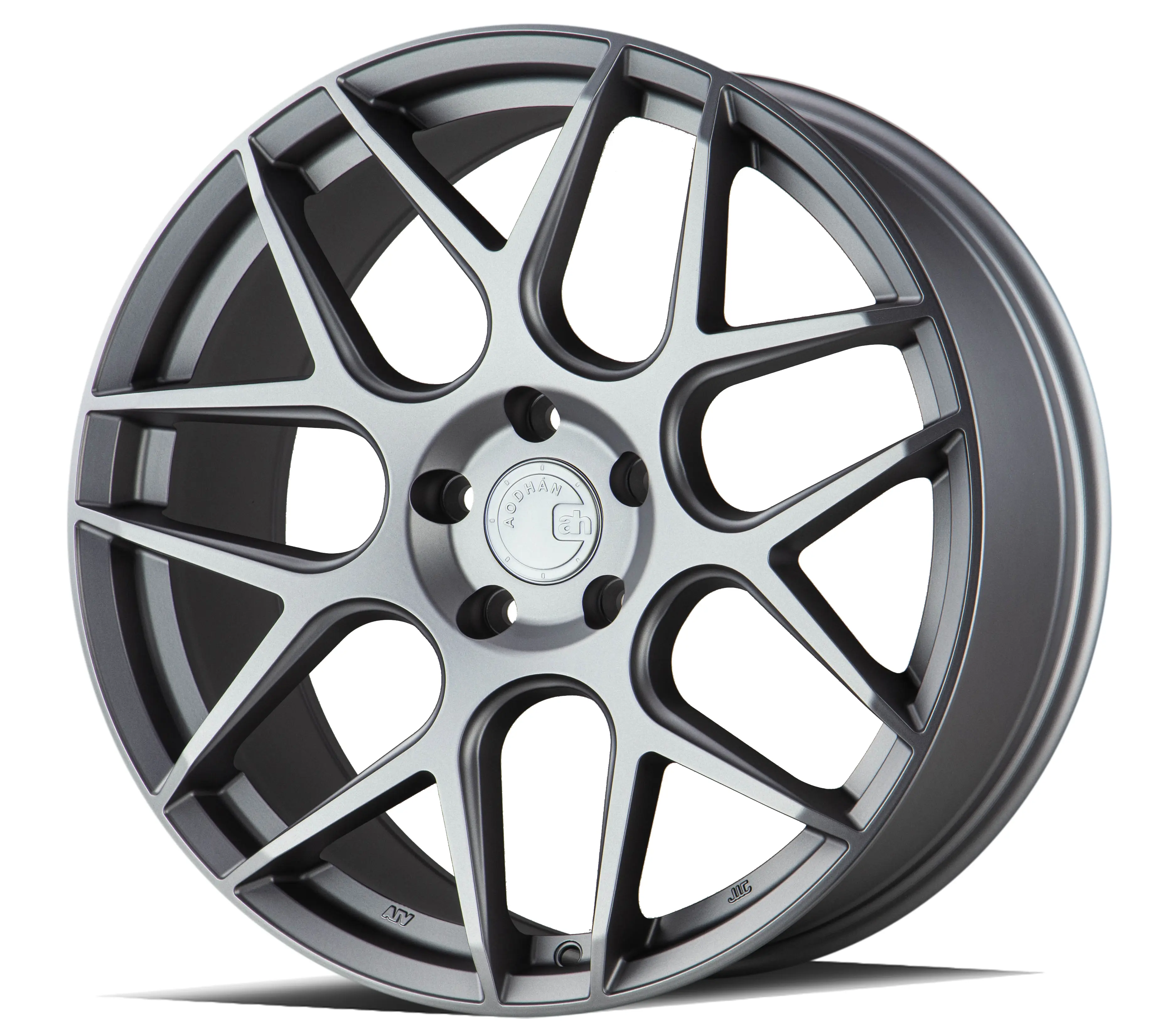 Aodhan Wheels AFF2 19X8.5 5X114.3 ET 35mm Matte Gray thumbnail 2
