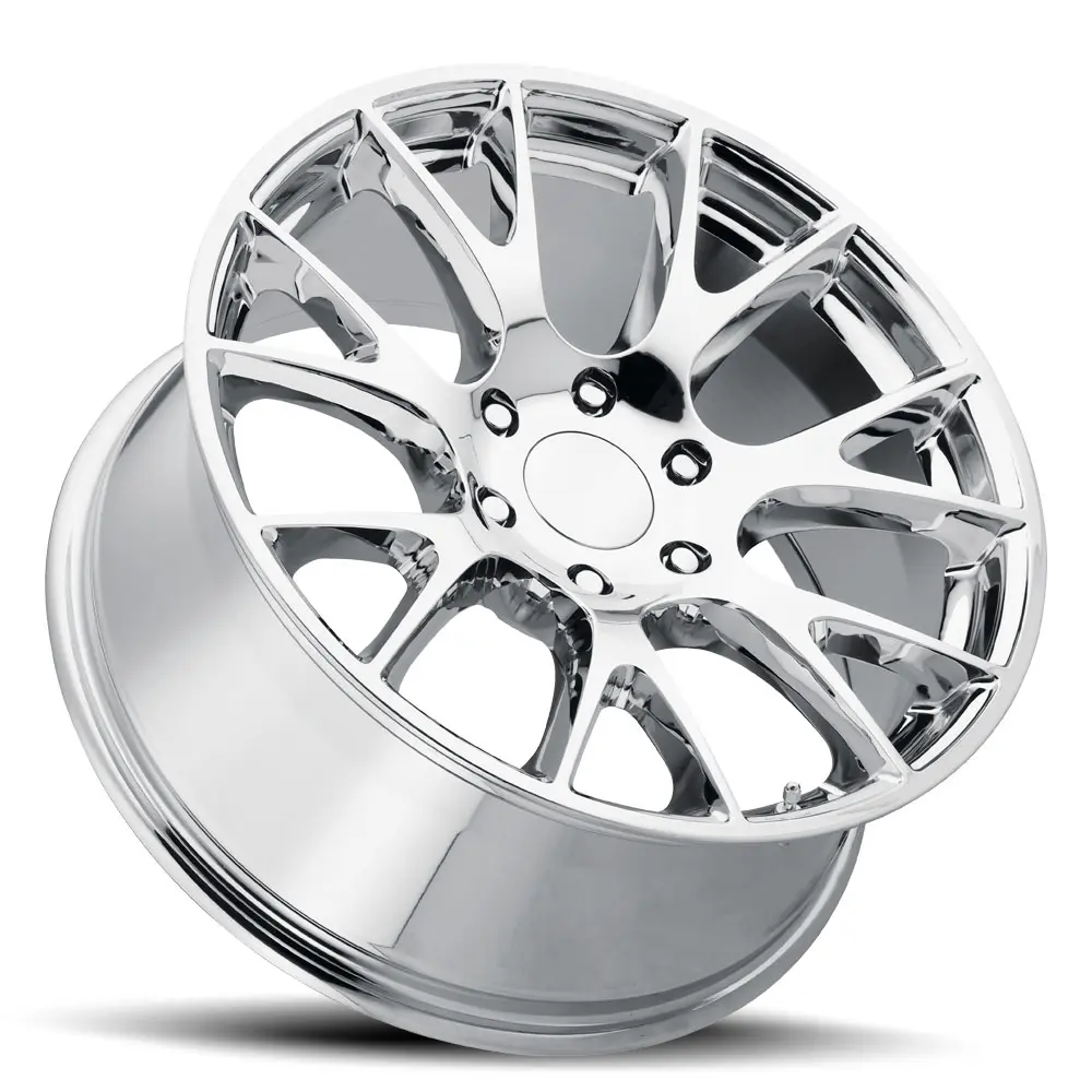 Voxx Replica Hellcat Truck 22X9 5X139.7 ET 18mm Chrome thumbnail 2