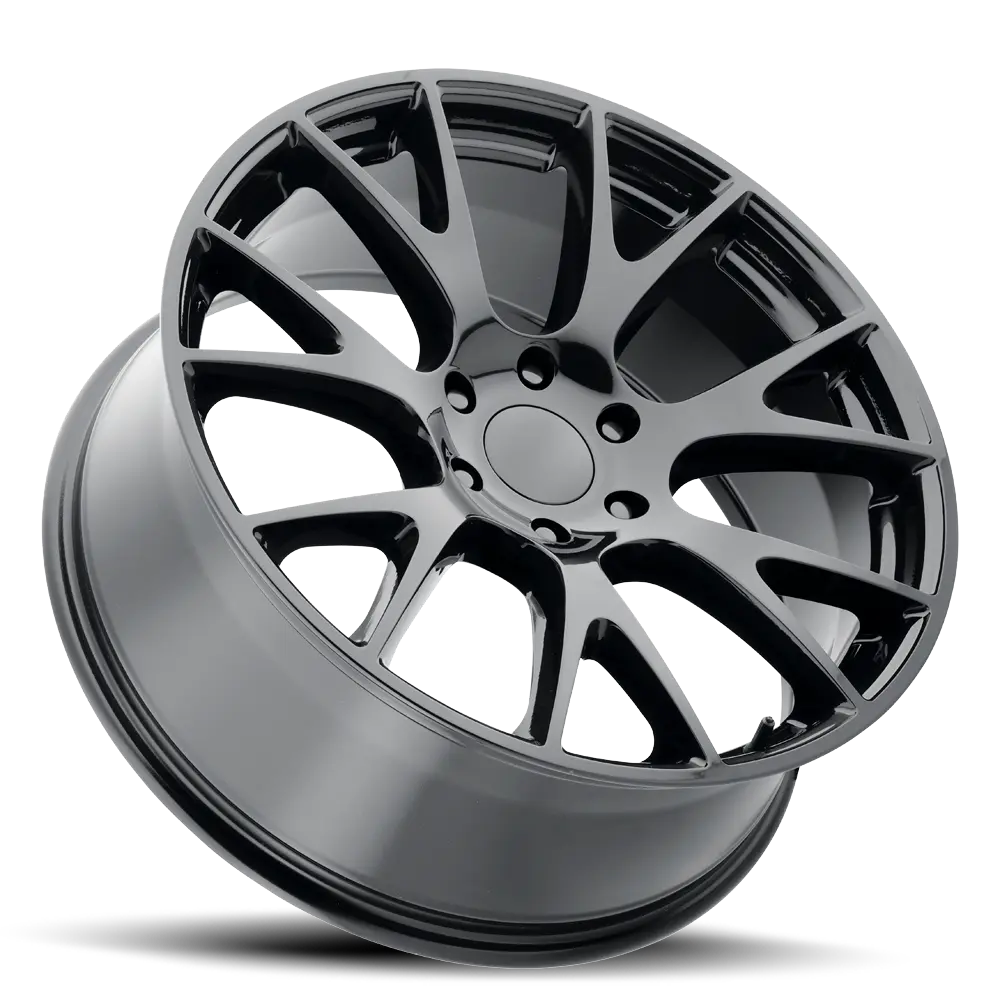 Voxx Replica Hellcat Truck 22X9 5X127 ET 20mm Gloss Black miniature 2