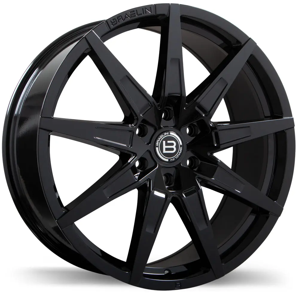 Braelin BR15 20X8.5 6X127 ET 30mm Gloss Black