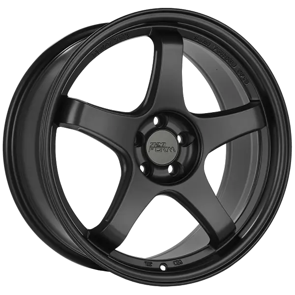 720Form FF6 17X7.5 5X114.3 ET 35mm Satin Black
