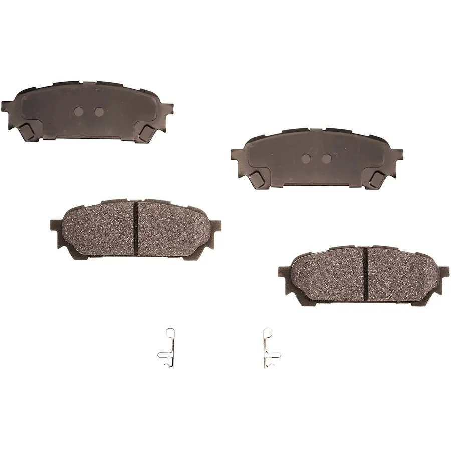 Bremex Ceramic Rear Disc Brake Pad Set With Hardware Disc Brake Pad Set