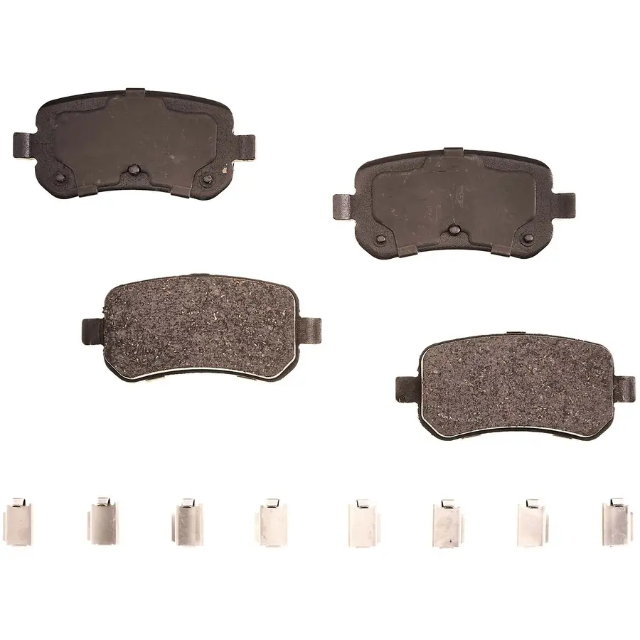 Bremex Ceramic Rear Disc Brake Pad Set With Hardware Disc Brake Pad Set