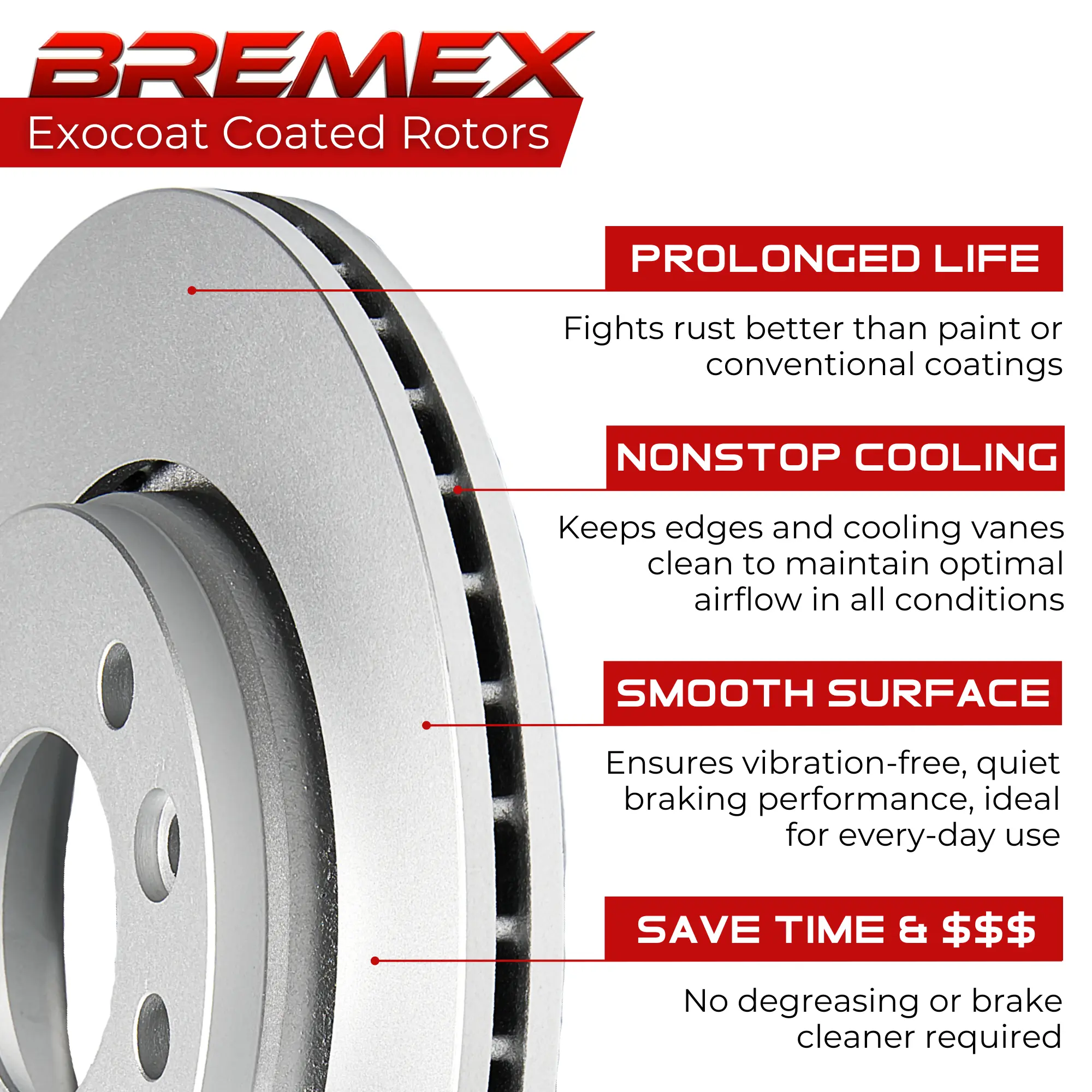 Coated Brake Rotor miniature 2