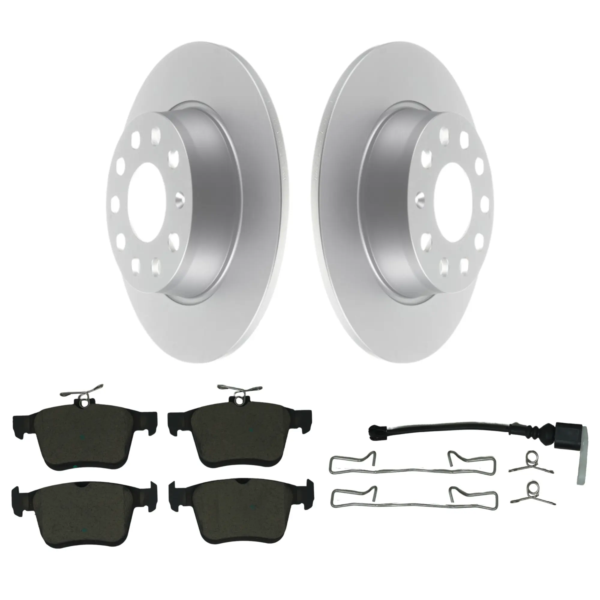 Coated Brake Rotor & Ceramic Pad Kit - image principale du produit
