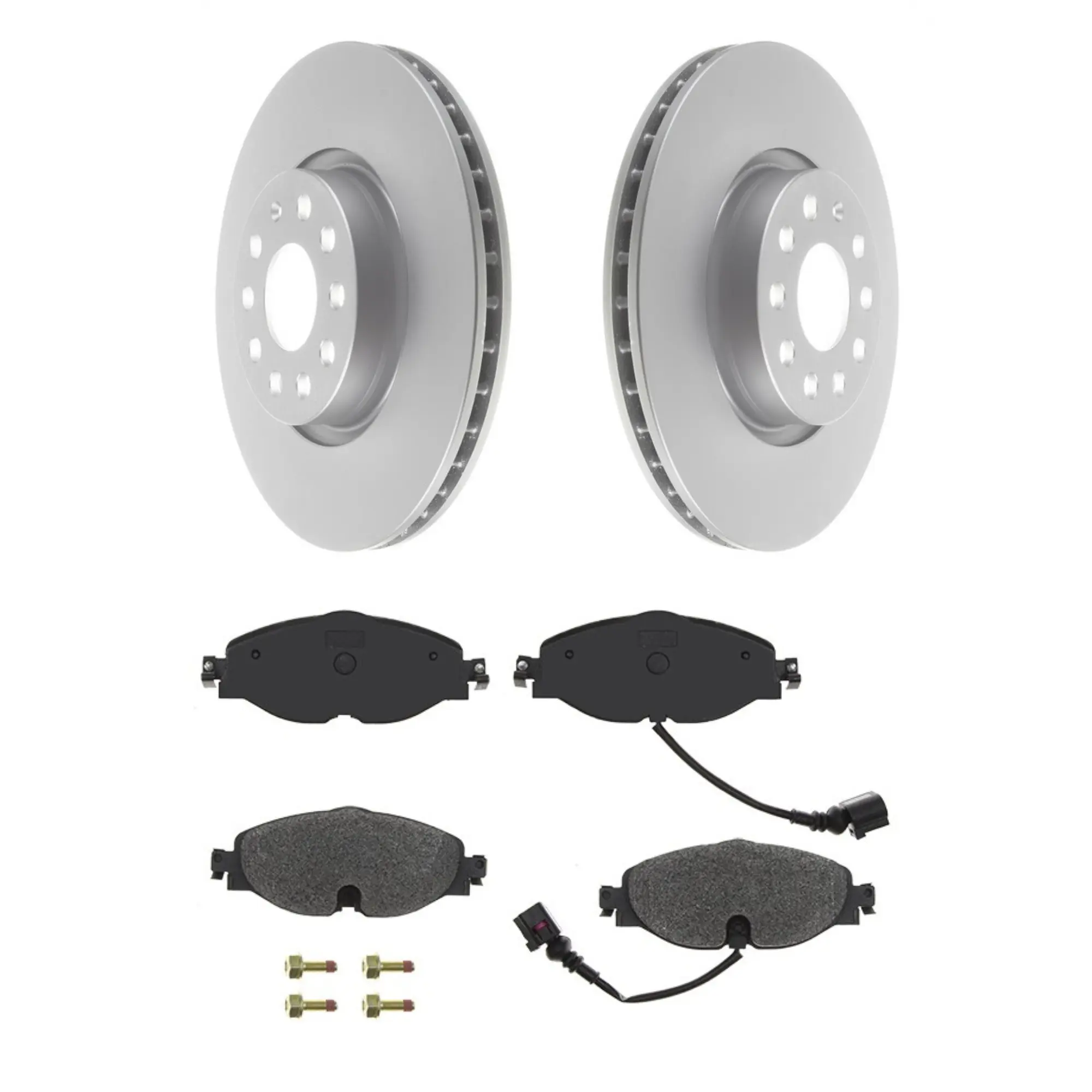 Coated Brake Rotor & Ceramic Pad Kit - image principale du produit