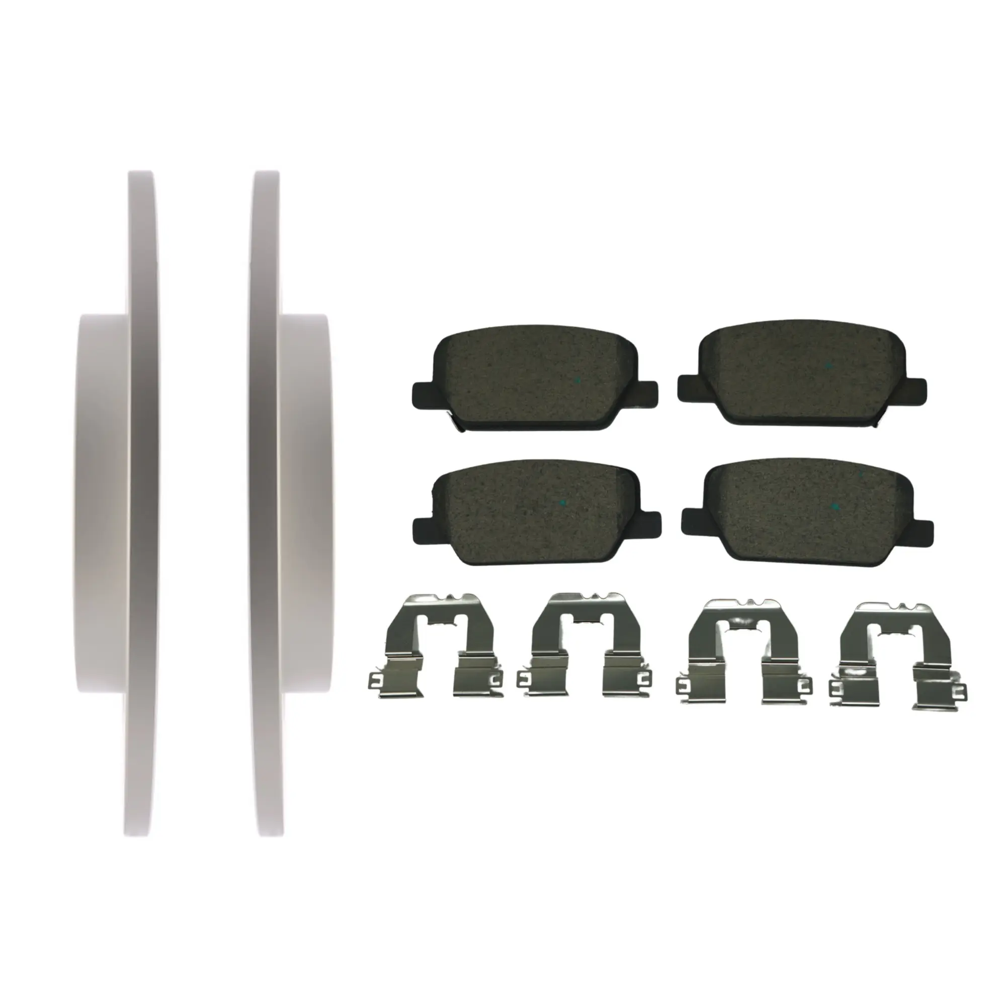 Coated Brake Rotor & Ceramic Pad Kit - image principale du produit