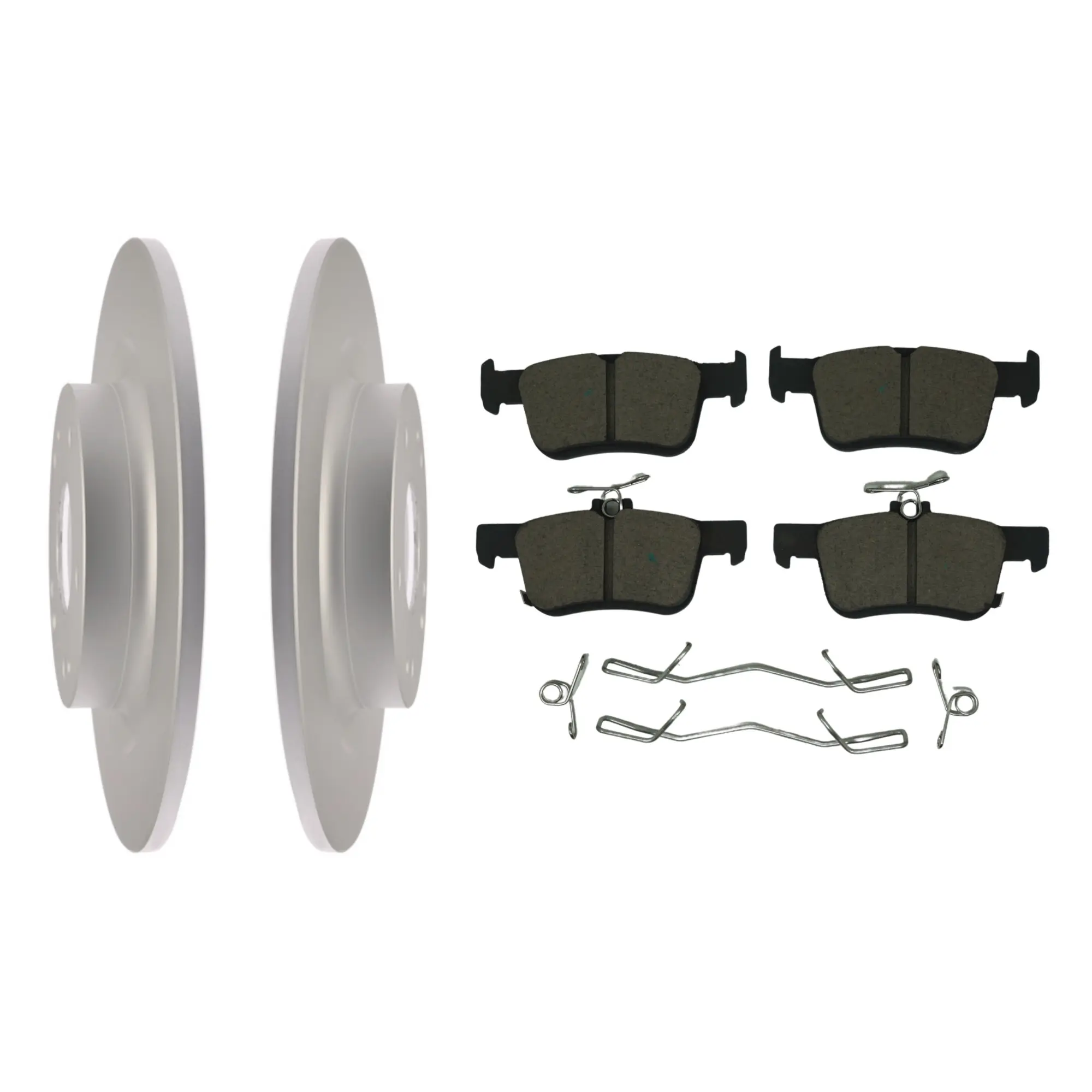 Coated Brake Rotor & Ceramic Pad Kit - image principale du produit