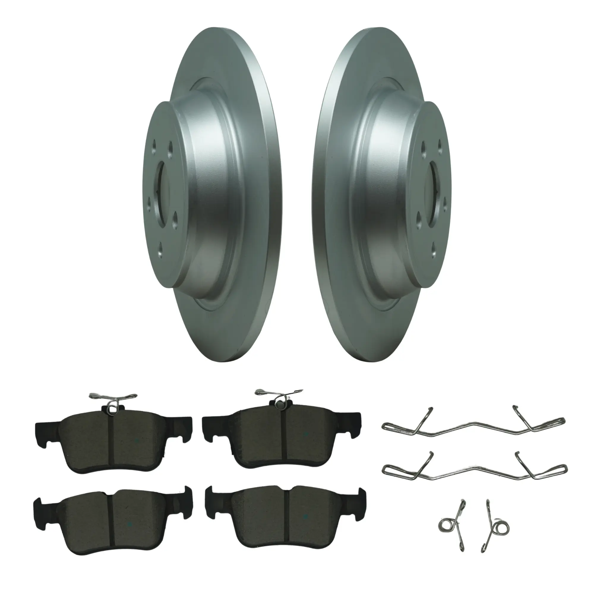Coated Brake Rotor & Ceramic Pad Kit - image principale du produit
