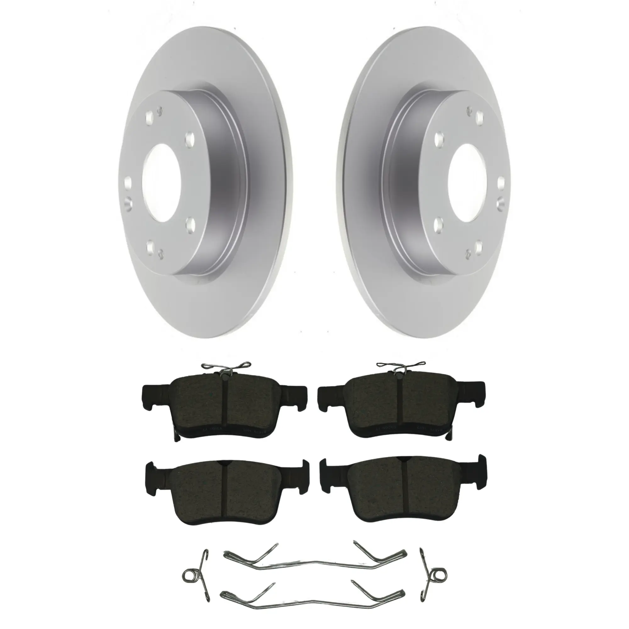 Coated Brake Rotor & Ceramic Pad Kit - image principale du produit