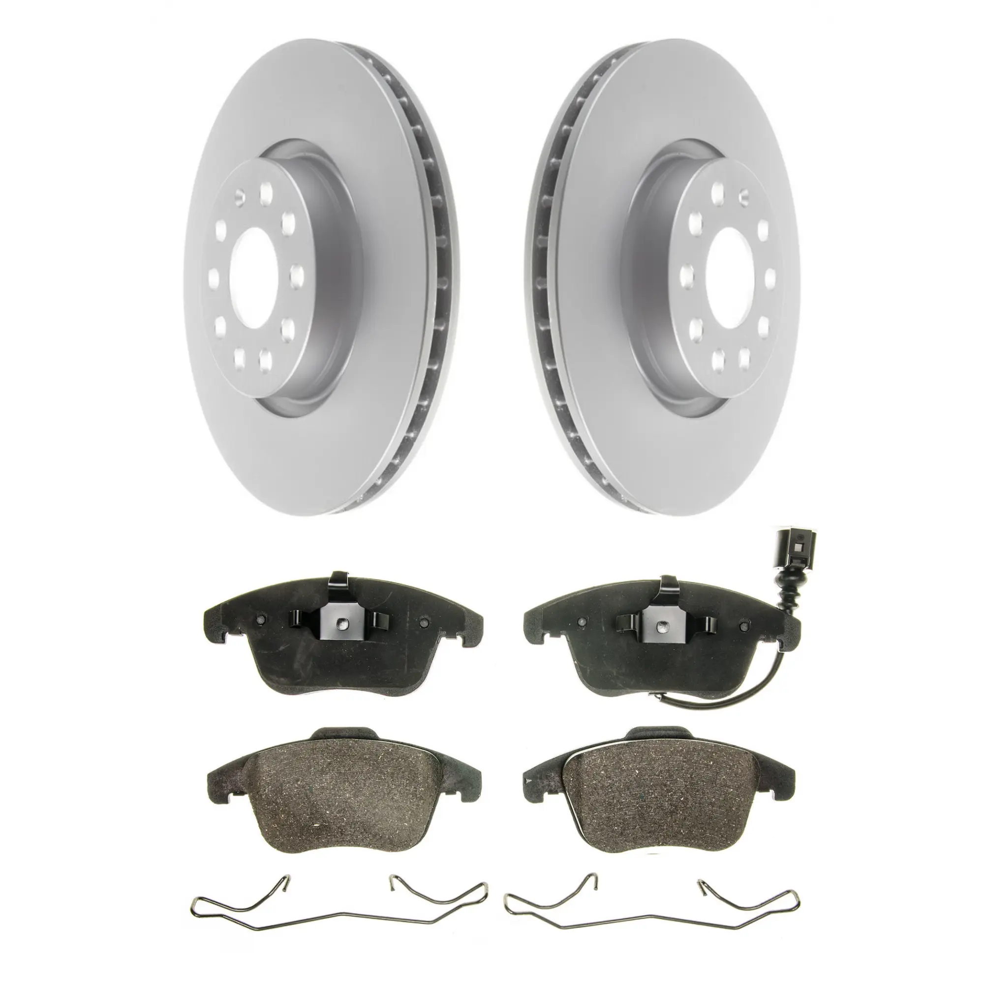 Coated Brake Rotor & Ceramic Pad Kit - image principale du produit