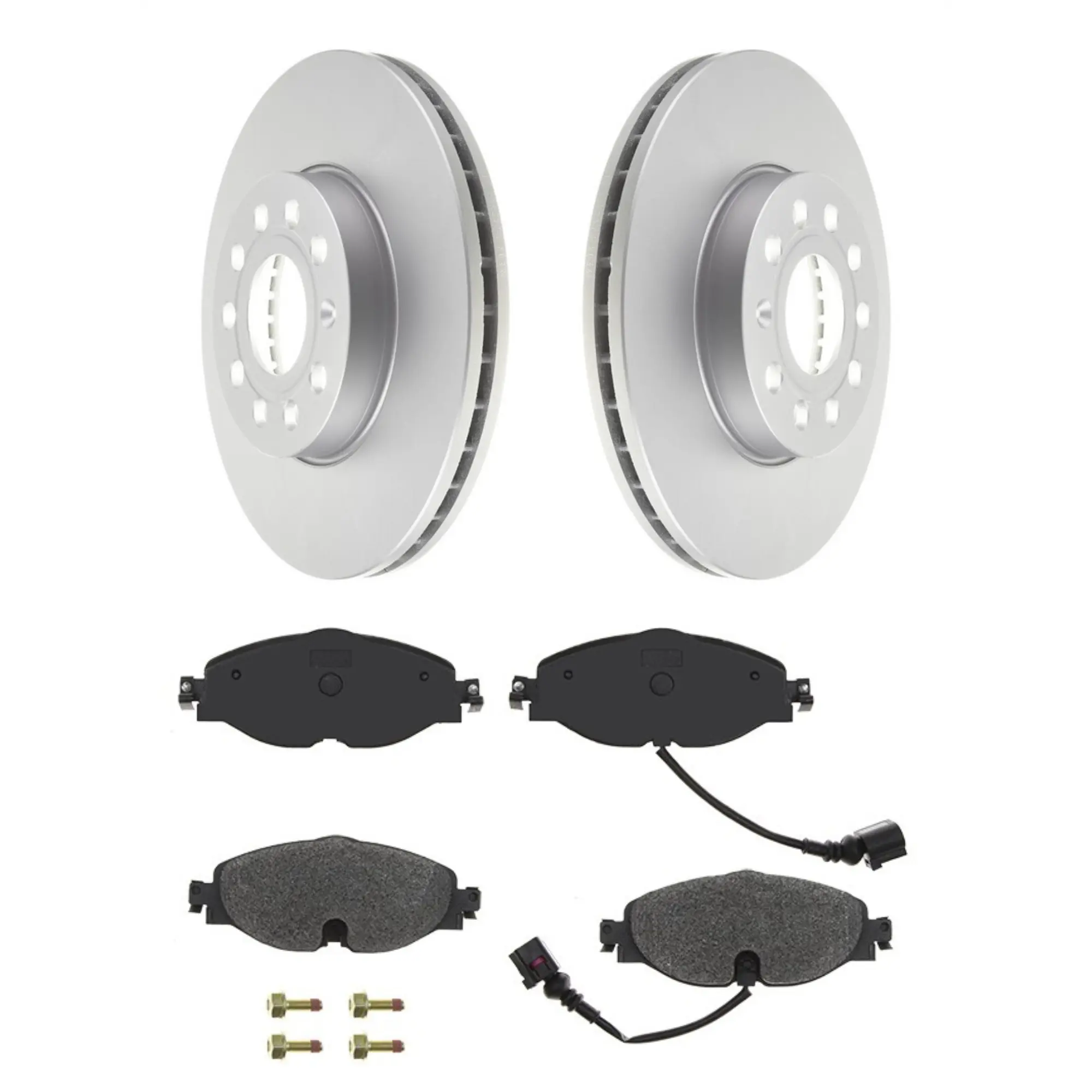 Coated Brake Rotor & Ceramic Pad Kit - image principale du produit