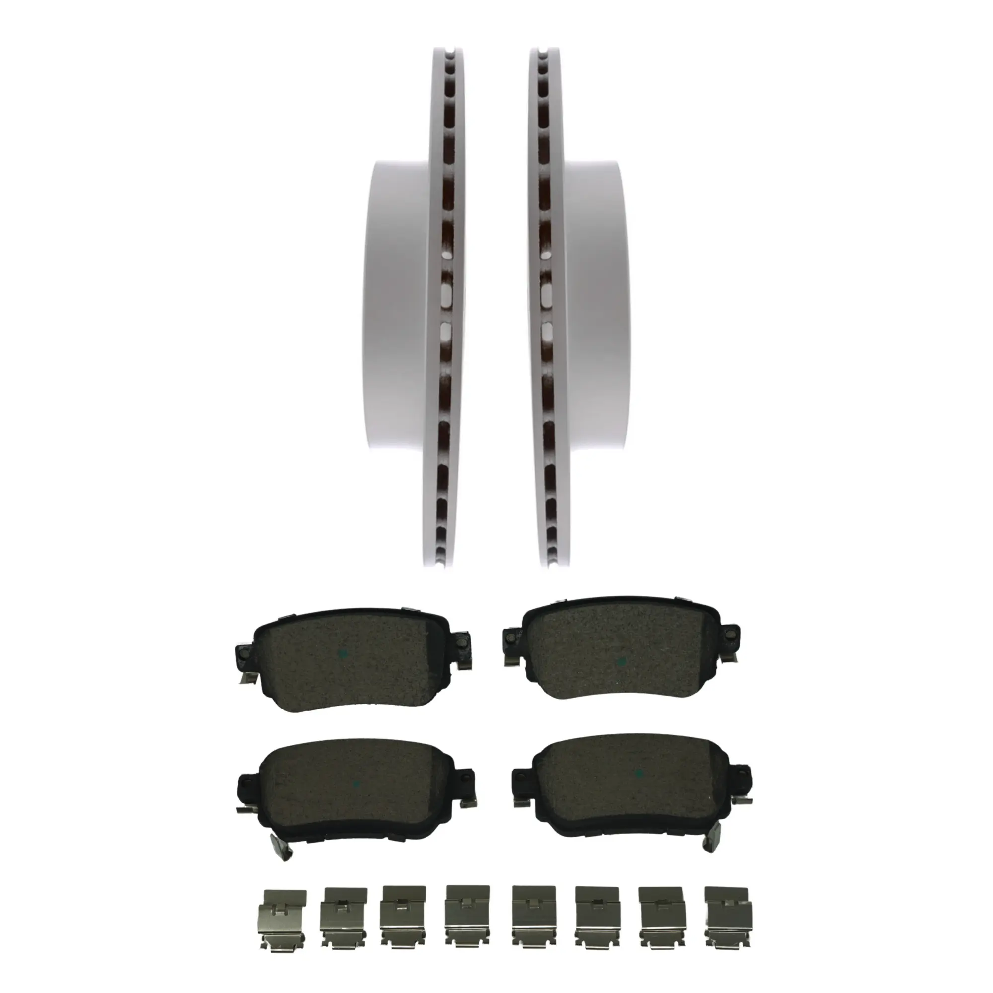 Coated Brake Rotor & Ceramic Pad Kit - image principale du produit