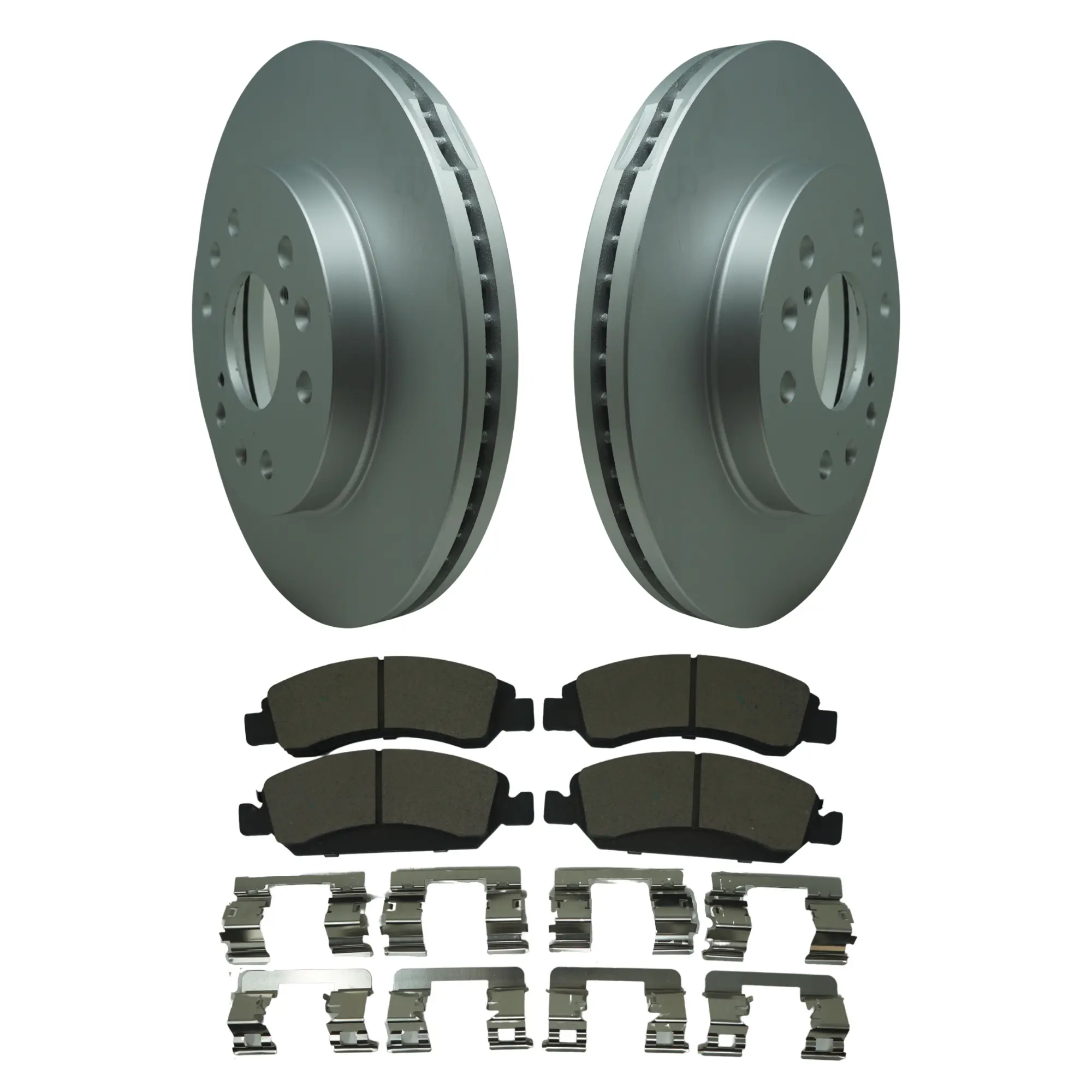 Coated Brake Rotor & Ceramic Pad Kit - image principale du produit