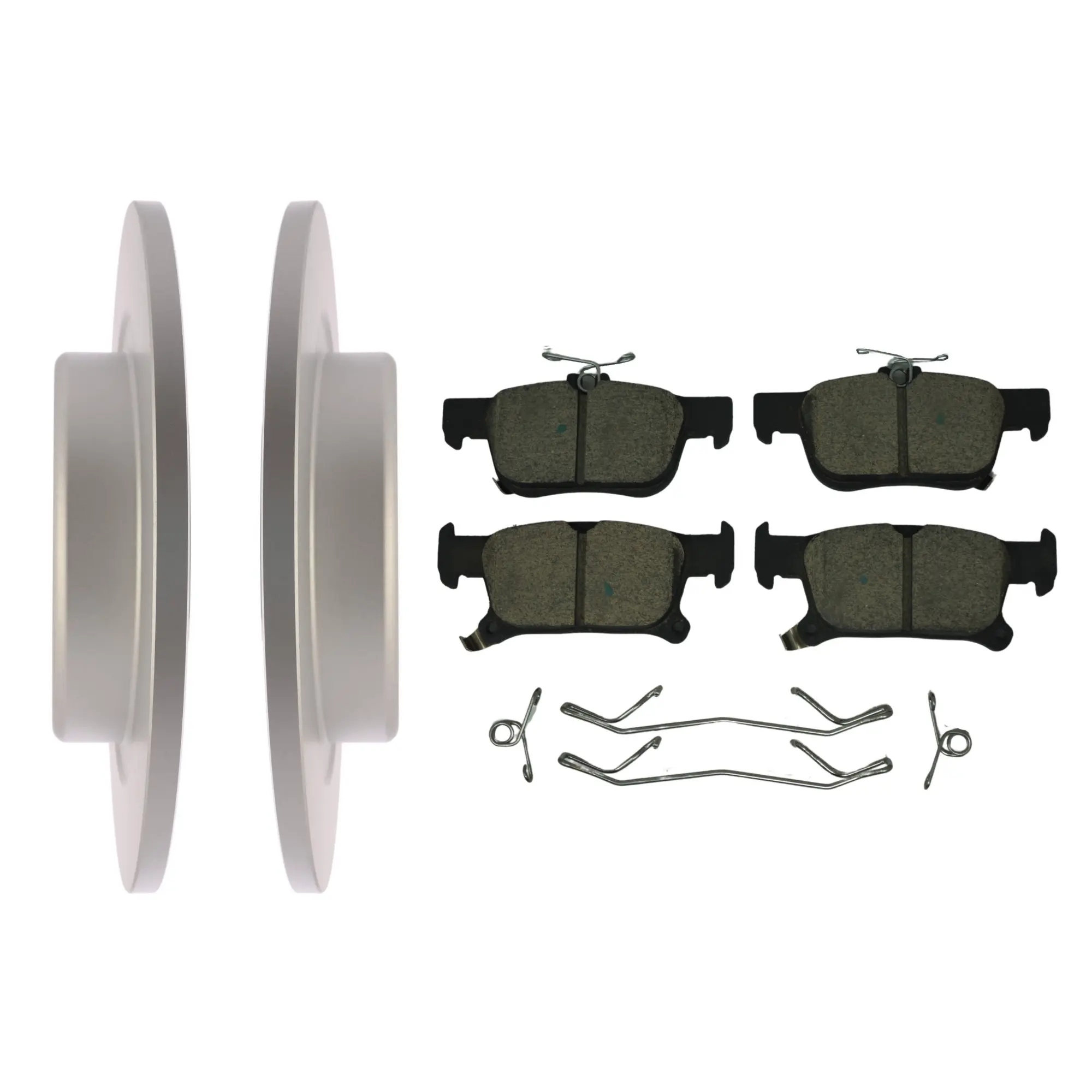 Coated Brake Rotor & Ceramic Pad Kit - image principale du produit