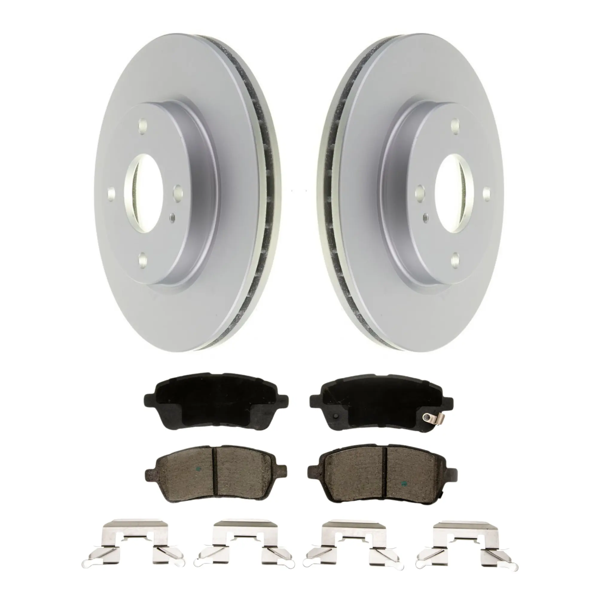 Coated Brake Rotor & Ceramic Pad Kit - image principale du produit