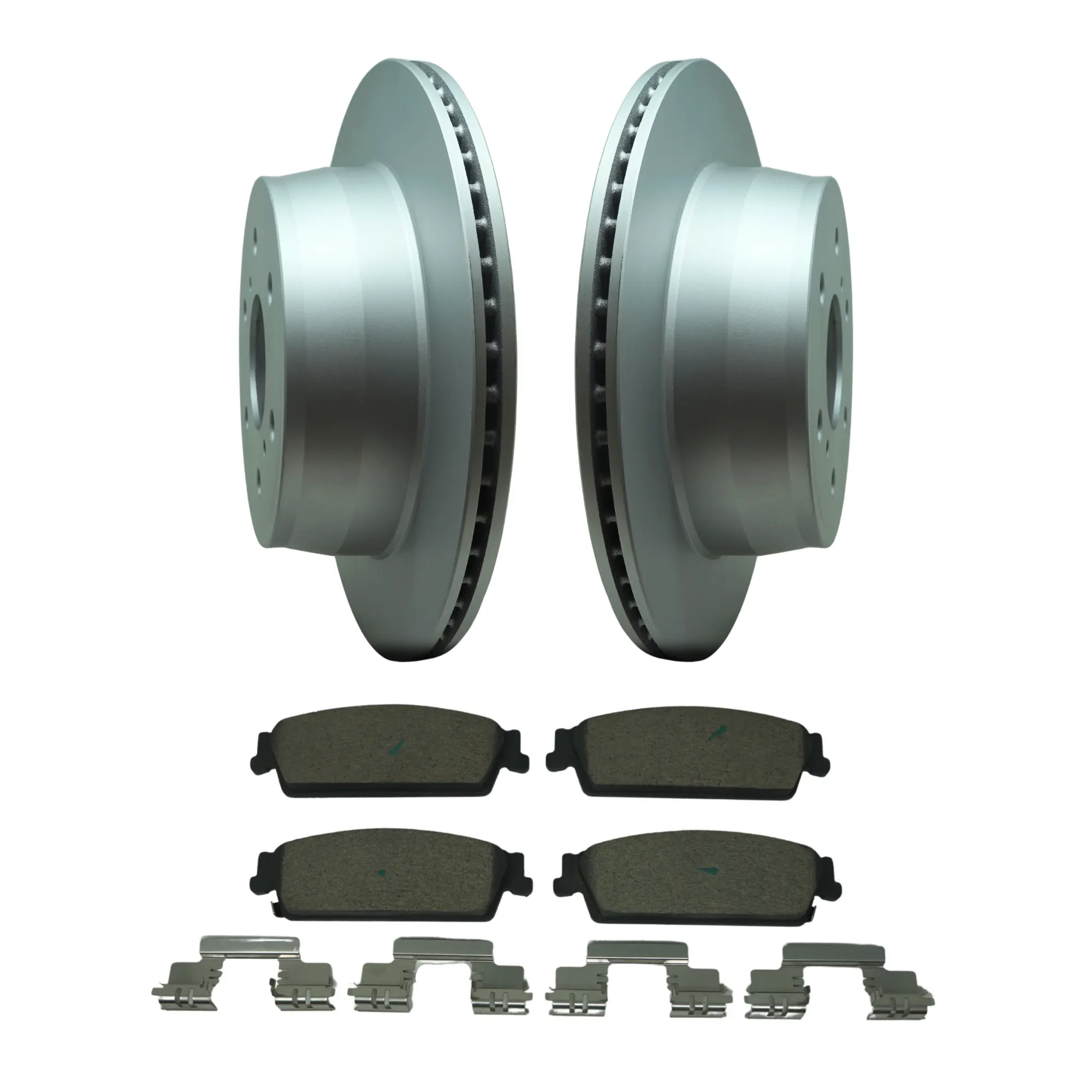 Coated Brake Rotor & Ceramic Pad Kit - image principale du produit