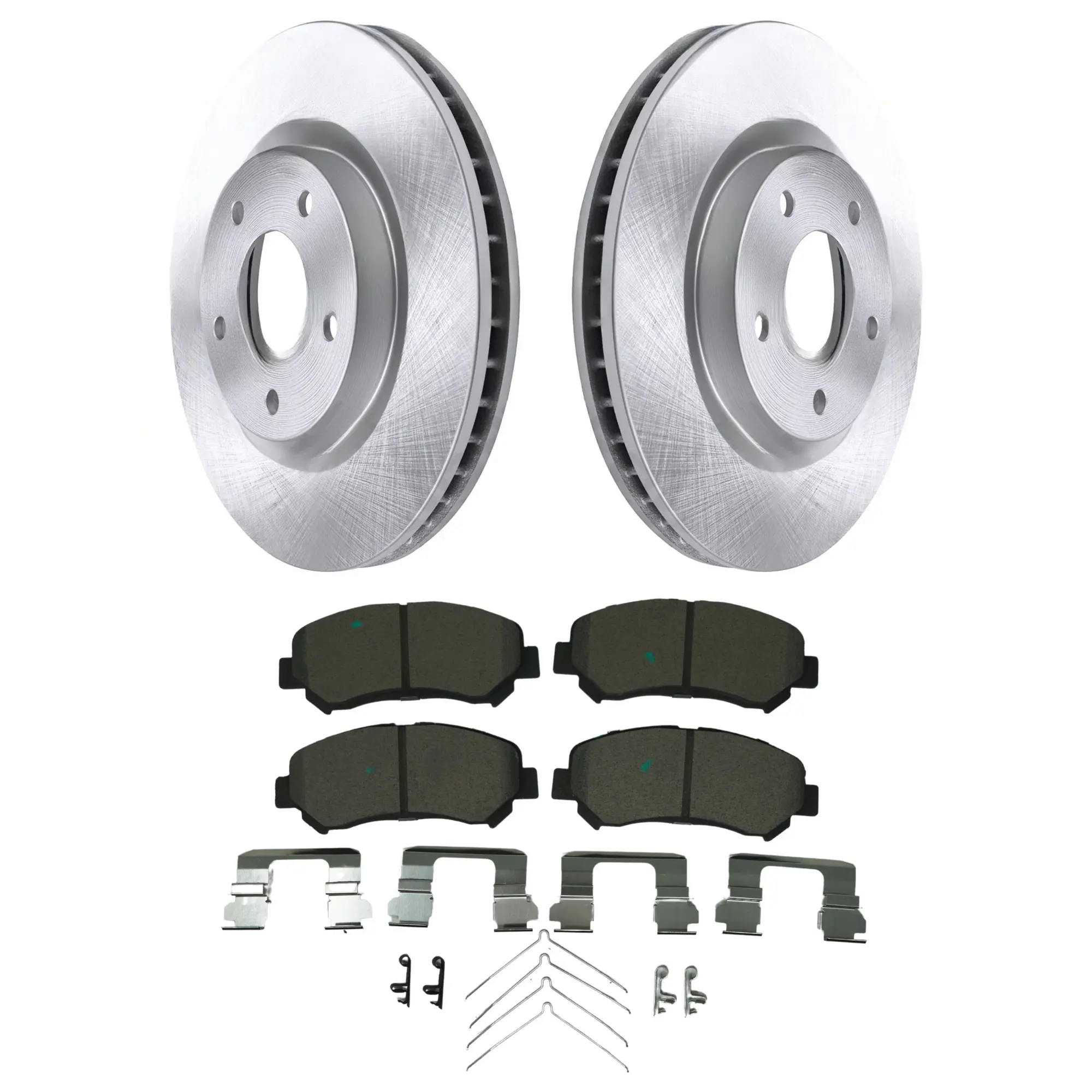 Coated Brake Rotor & Ceramic Pad Kit - image principale du produit