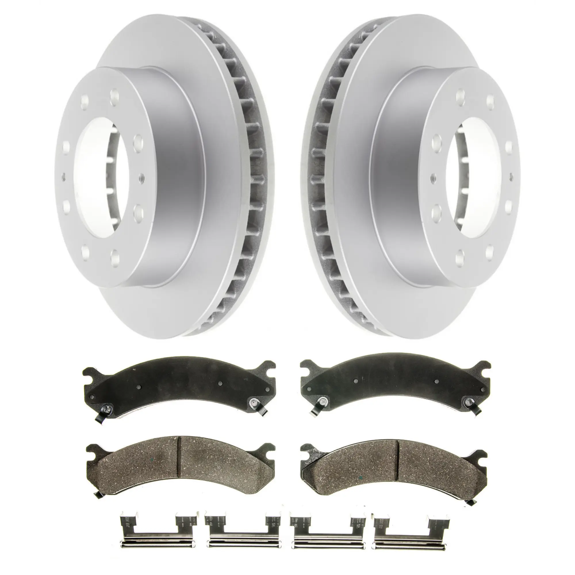 Coated Brake Rotor & Ceramic Pad Kit - image principale du produit
