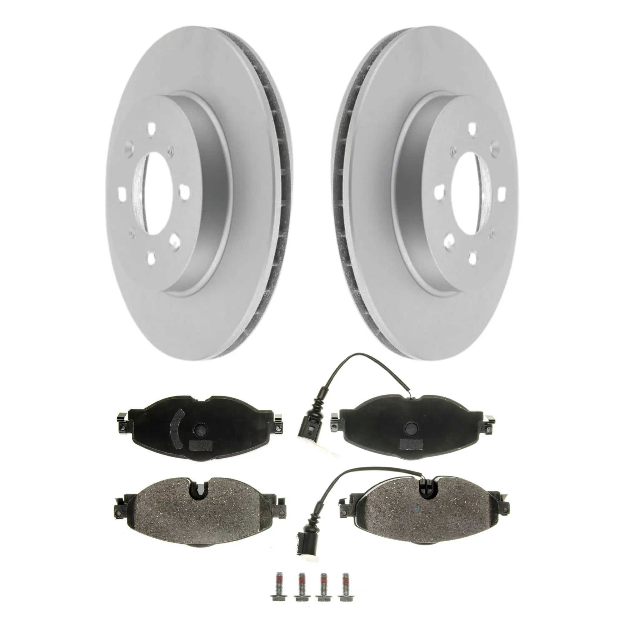 Coated Brake Rotor & Ceramic Pad Kit - image principale du produit
